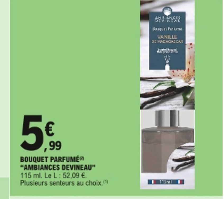 bouquet parfumé "ambiances devineau"