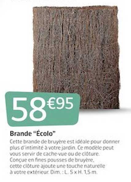 Brande "écolo"
