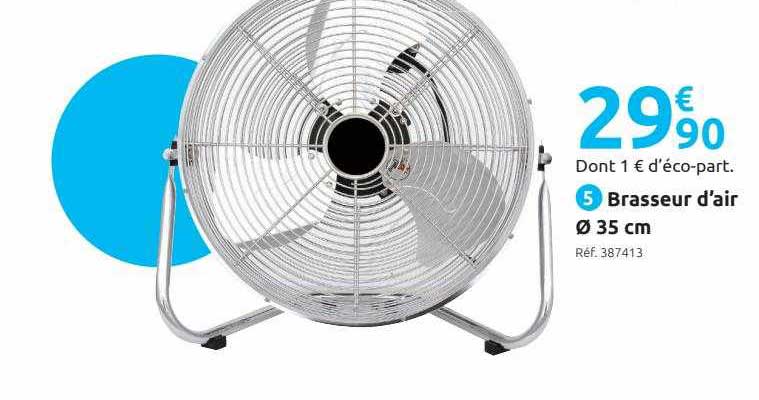 brasseur d'air ø 35 cm