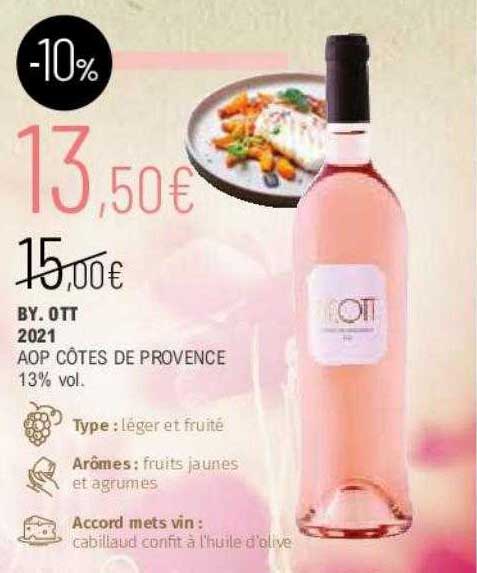 by. ott 2021 aop côtes de provence