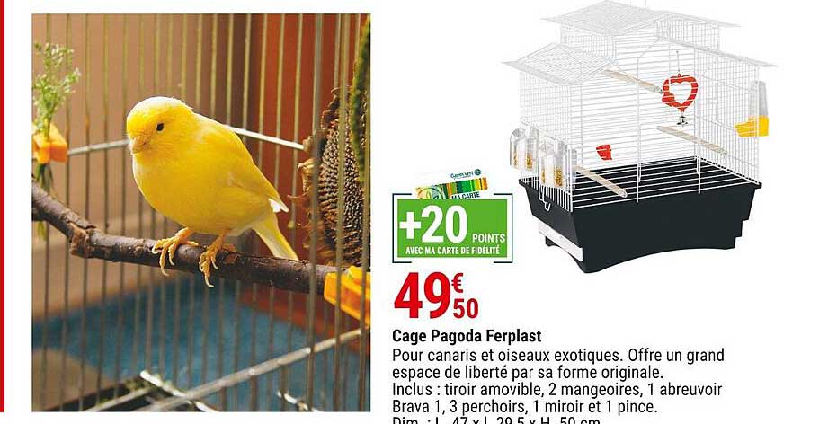 cage pagoda ferplast