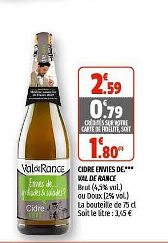 cidre envies de val de rance