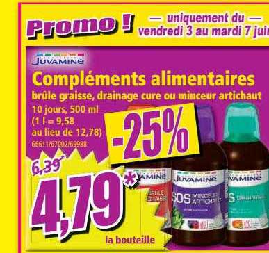 compléments alimentaires juvamine
