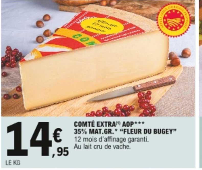 comté extra aop 35% mat.gr. "fleur du bugey"