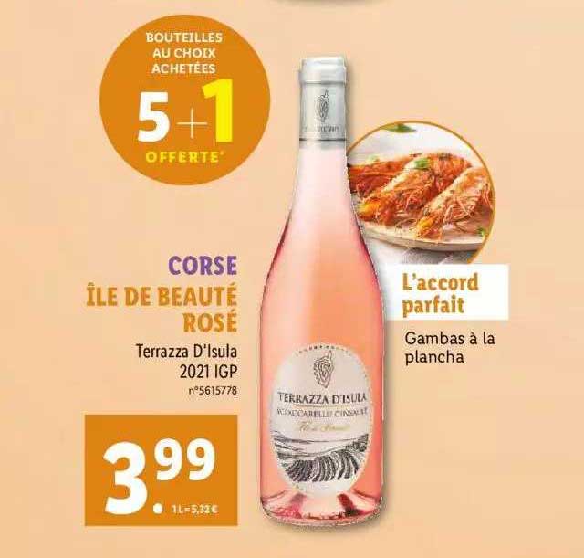 corse île de beauté rosé terraza d'isula 2021 igp