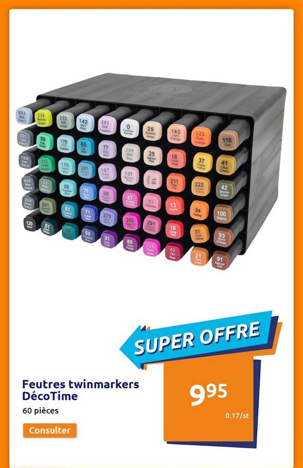 Feutres Twinmarkers DécoTime