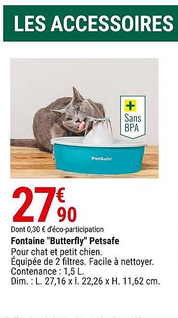 fontaine "butterfly" petsafe