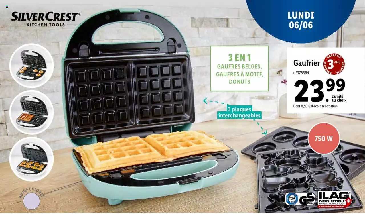 Gaufrier SilverCrest