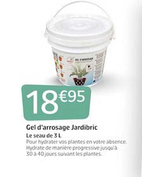gel d'arrosage jardibric