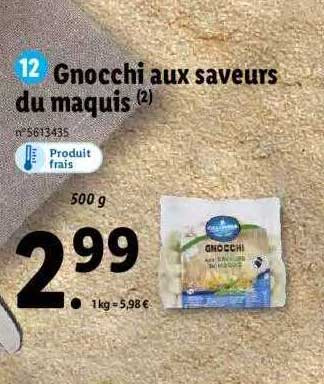 gnocchi aux saveurs du maquis