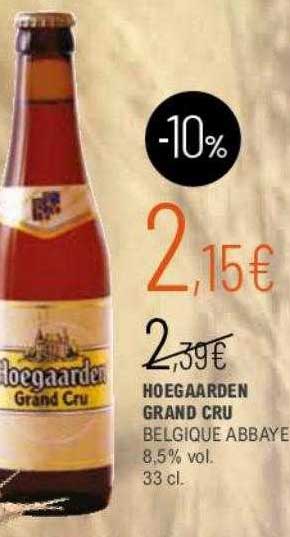 hoegaarden grand cru belgique abbaye