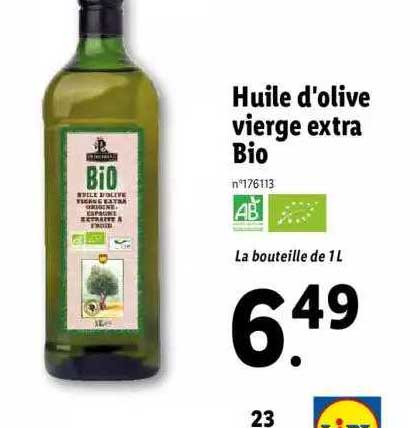 Huile D'olive Vierge Extra Bio