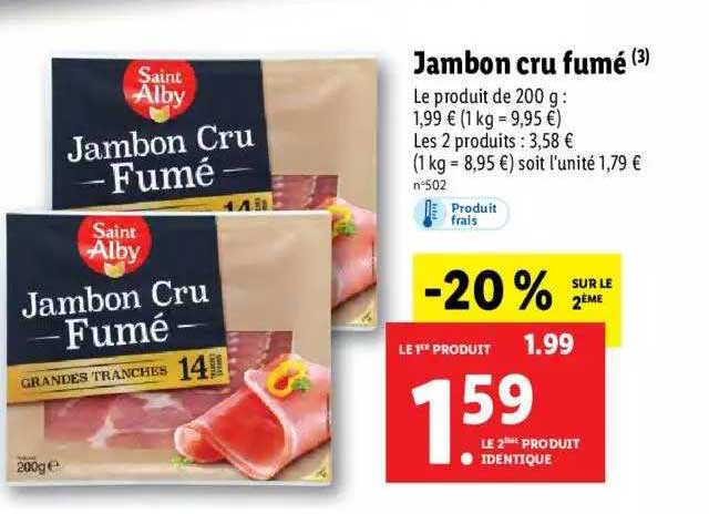 Jambon Cru Fumé