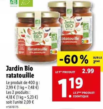 Jardin Bio Ratatouille