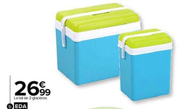 Le Lot De 2 Glacières Eda