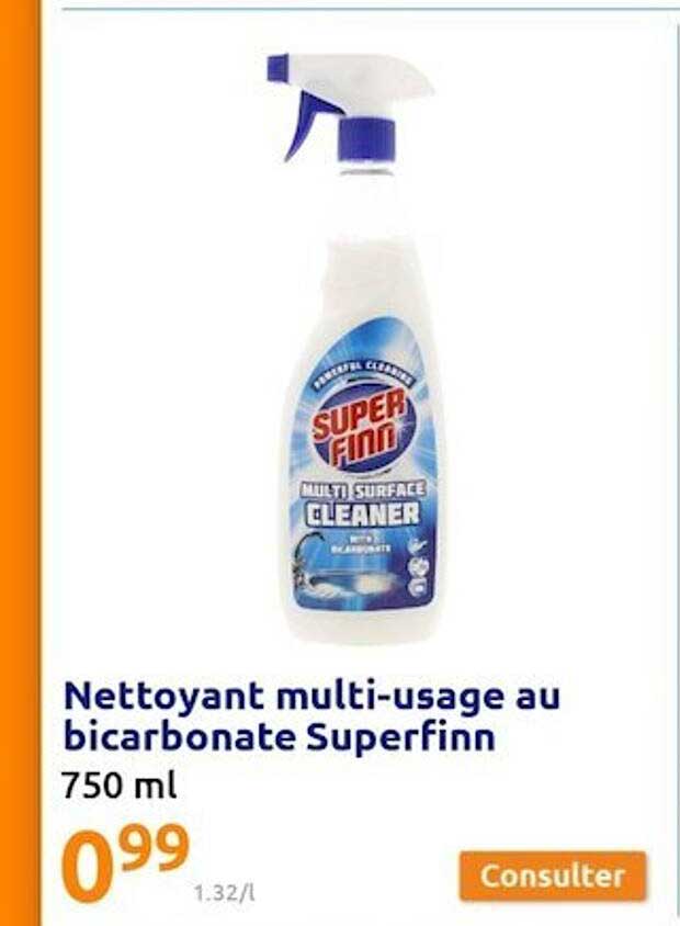 Nettoyant Multi-usage Au Bicarbonate Superfinn
