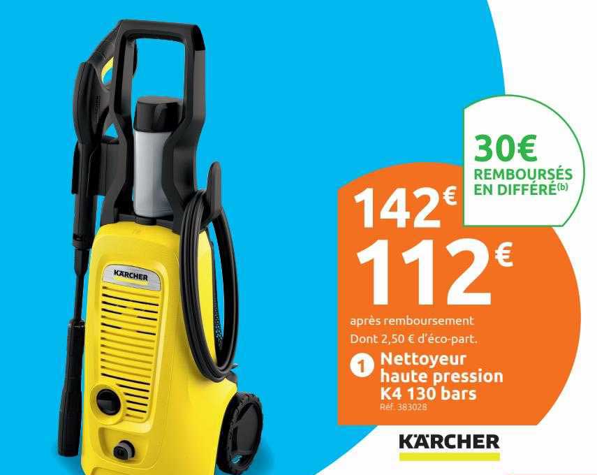 nettoyeur haute pression k4 130 bars kärcher