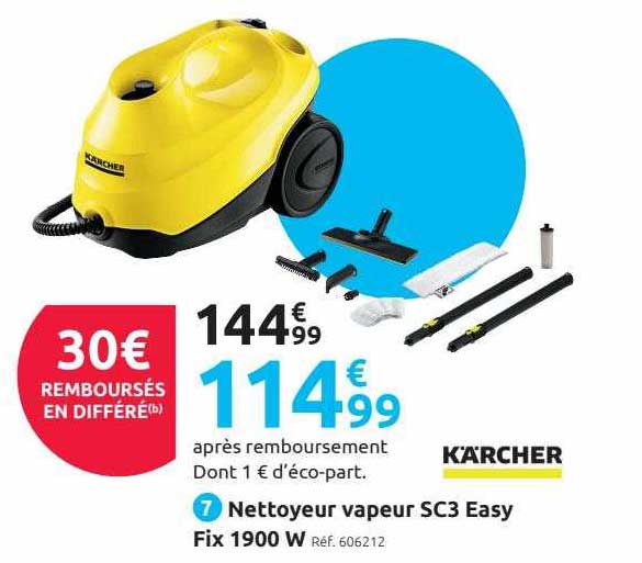 nettoyeur vapeur sc3 easy fix 1900 w kärcher