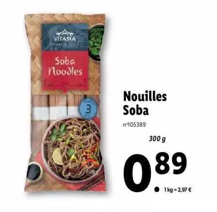 nouilles soba