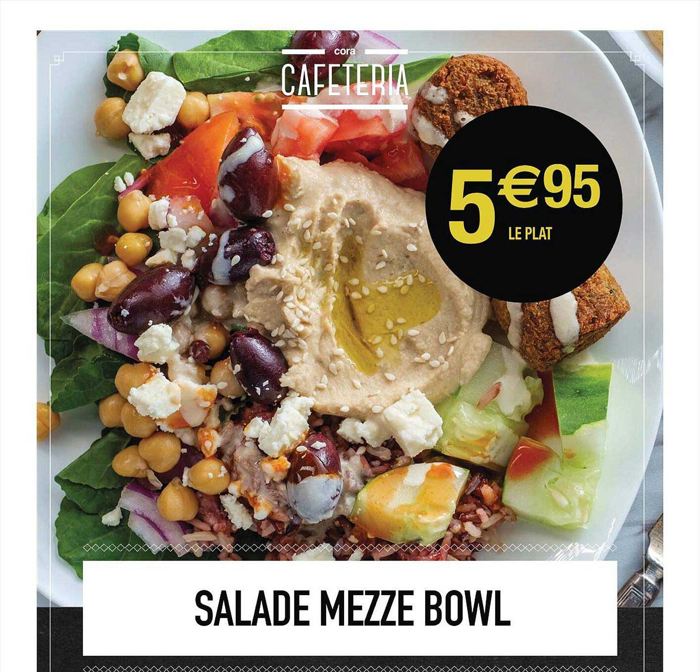 salade mezze bowl