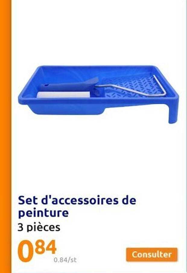 set d'accessoires de peinture