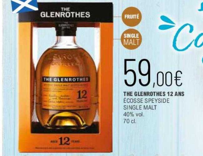 the glenrothes 12 ans écosses speyside single malt