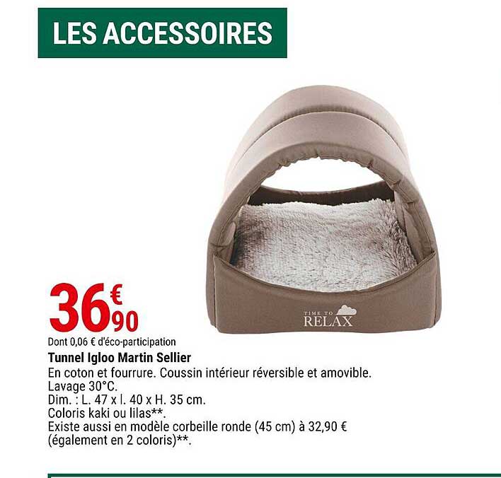 tunnel igloo martin sellier