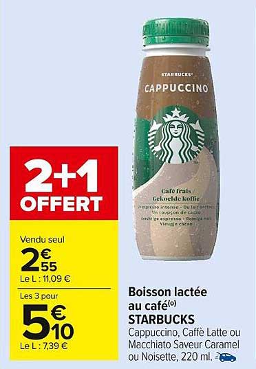 Boisson Lactée Au Café Starbucks