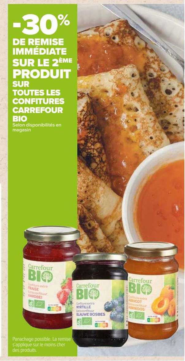Les Confitures Carrefour Bio