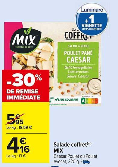 Salade Coffret Mix