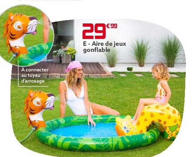 aire de jeux gonflable