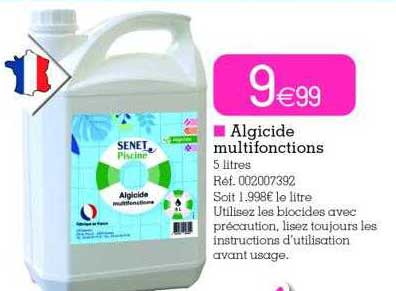 algicide multifonctions