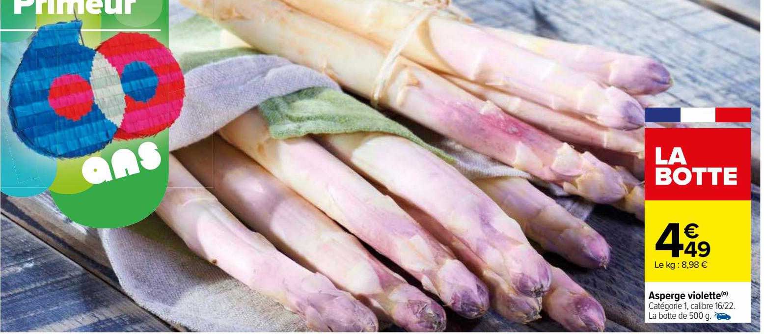 asperge violette