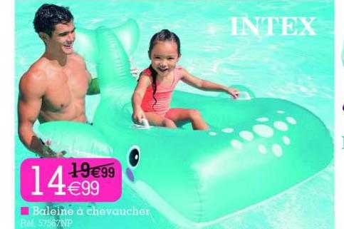 Baleine à Chevaucher Intex