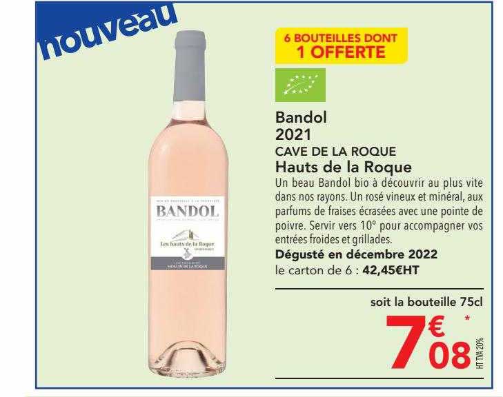 Bandol 2021 Cave De La Roque Hauts De La Roque