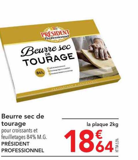 Beurre Sec De Tourage Président Professionnel