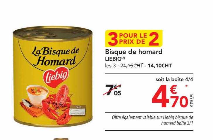 bisque de homard liebig