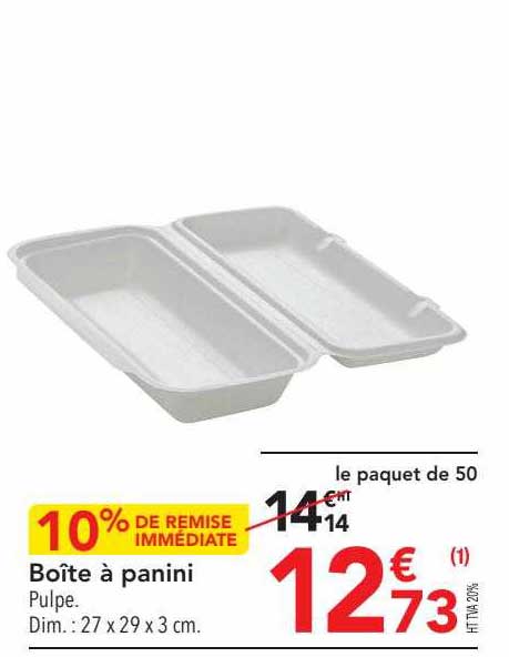 Boîte à Panini
