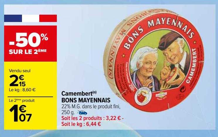 camembert bons mayennais