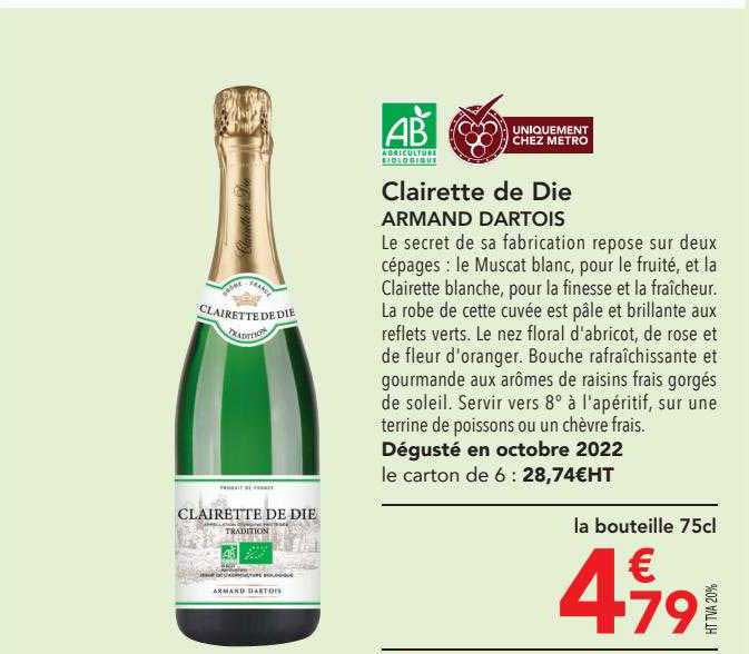 Clairette De Die Armand Dartois