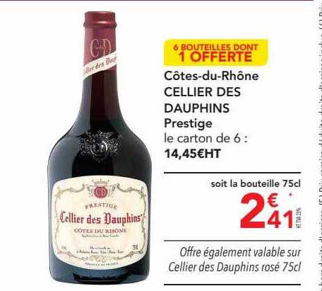 côtes-du-rhône cellier des dauphins