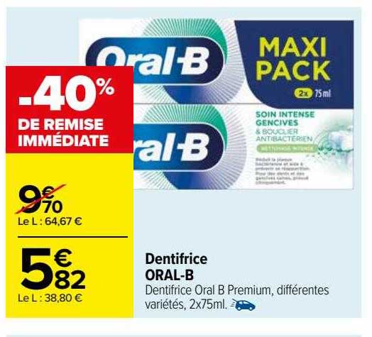 dentifrice oral-b