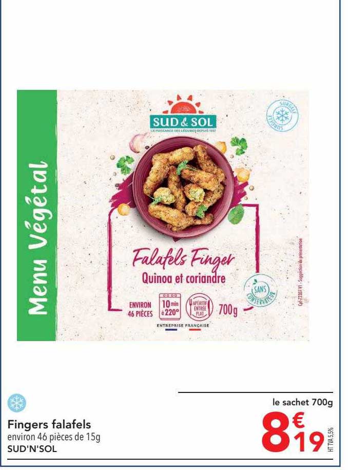 fingers falafels sud'n'sol