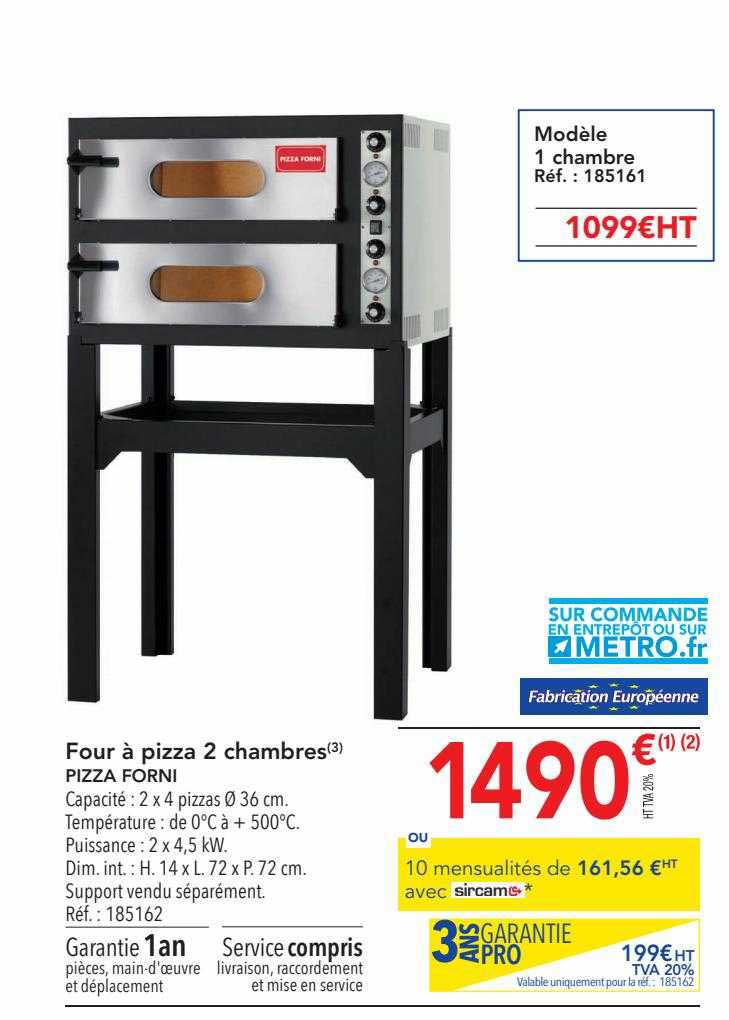 four à pizza 2 chambres pizza forni