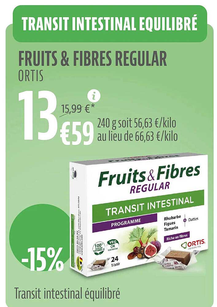 Fruits & Fibres Regular Ortis