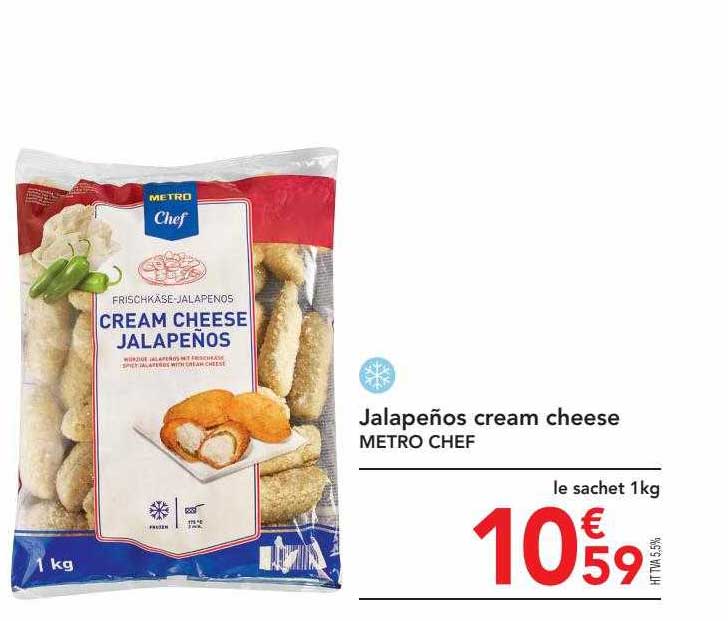 jalapeños cream cheese metro chef