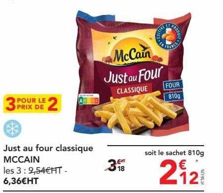 just au four classique mc cain
