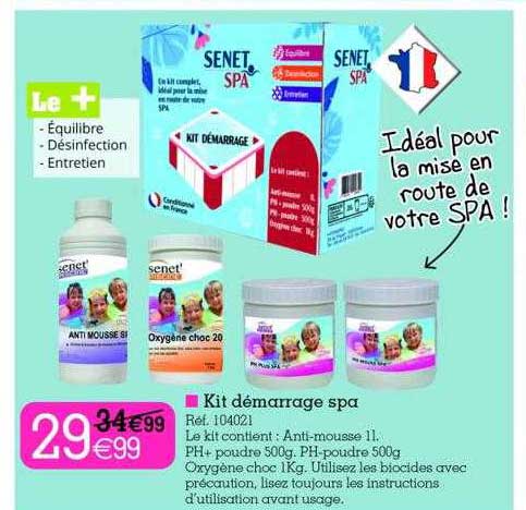 Kit Démarrage Spa