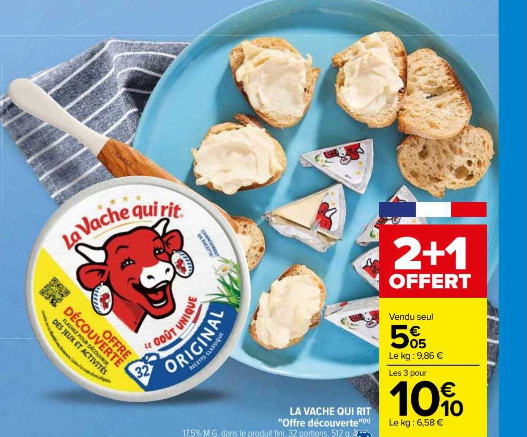 la vache qui rit "offre découverte"