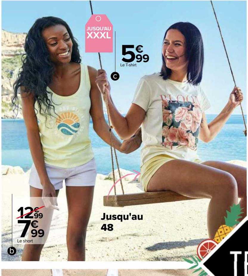 Le Short , Le T-shirt